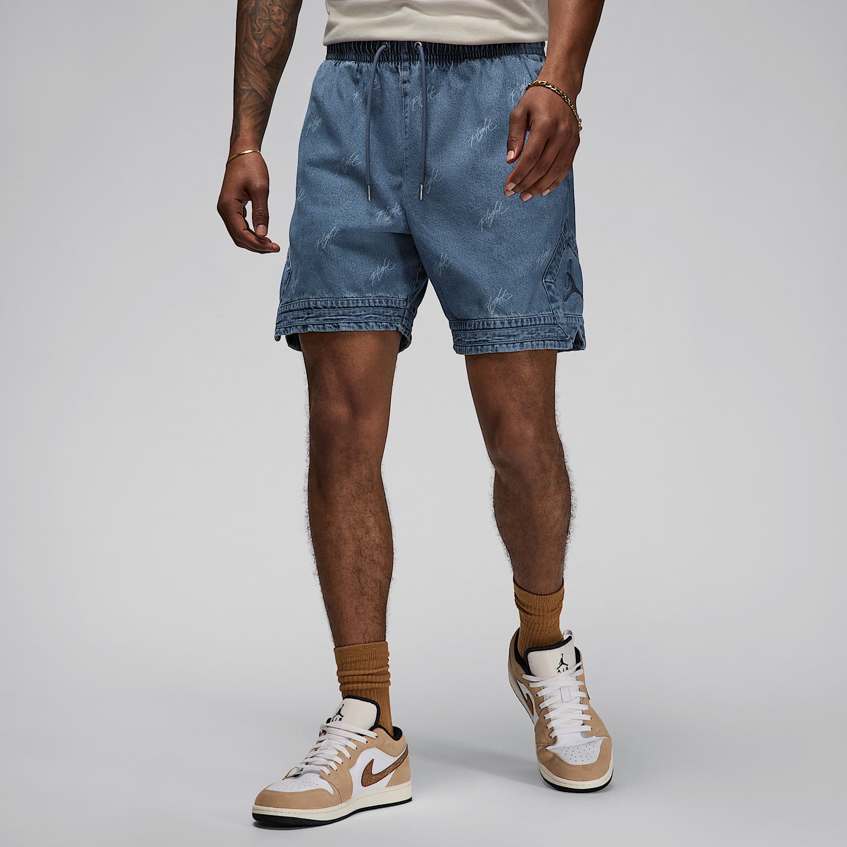 Jordan Air Men's Denim Shorts. Nike ID